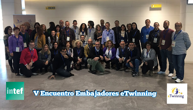 Foto de grupo de embajadores eTwinning del V encuentro