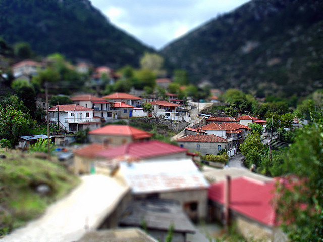 Tilt-shift photography photos