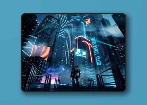 C4D Octane render Cyberpunk city Batman Gotham City CBD Skyscrapers - GraphicsMarket.net
