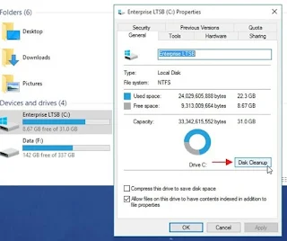 Cara Membuka Disk Cleanup di Windows 10