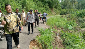 Bupati Dendi Segera Normalisasi Sungai Way Kaliawi Desa Kububatu