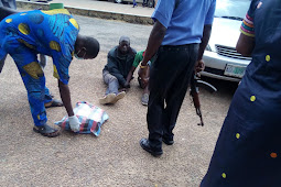 2 Suspects caught in Oyo state for being in Possession of human skulls