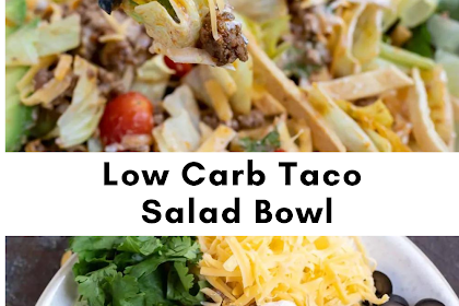 Low Carb Taco Salad Bowl