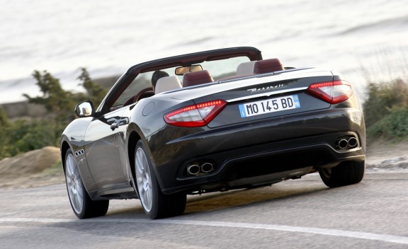 2011 Maserati GranTurismo Convertible Rear