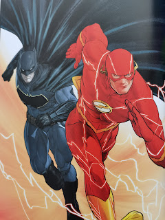 Batman and Flash artwork