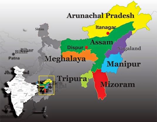 Assam Geography