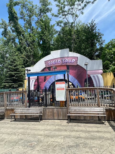Wile E Coyote Speed Trap Six Flags New England