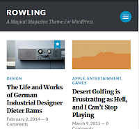 Rowling Wordpress Blogger Theme Free Download