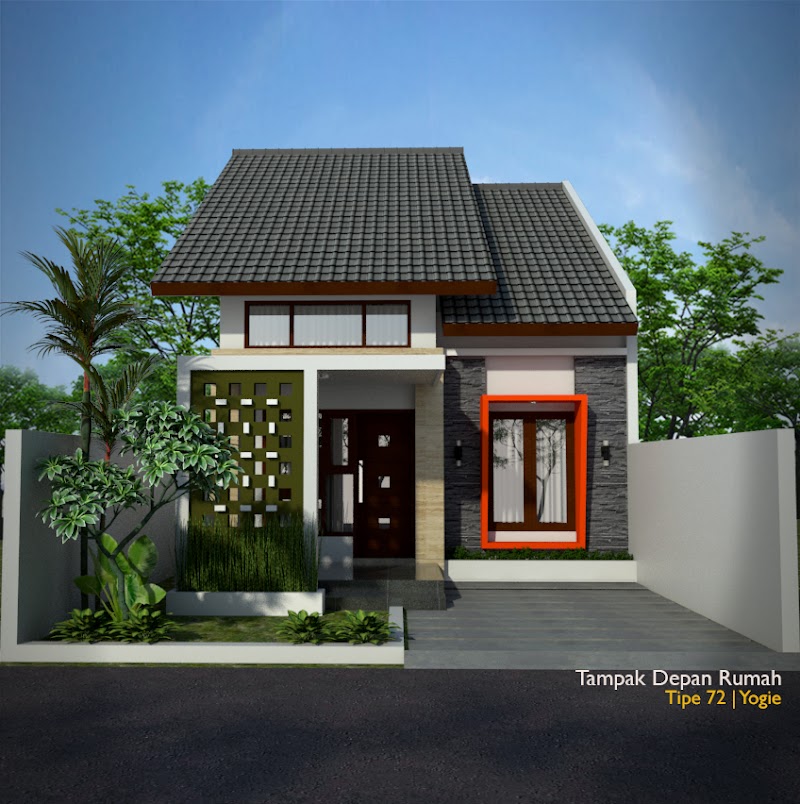 15+ Gambar Rumah 7X12 Tampak Depan, Ide Keramik Terkini!