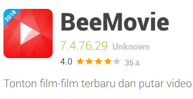 Pulsa Gratis Beemovie app