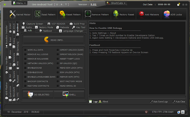 Uni-Android Tool 9.01 Crack Free Download [100% Working]