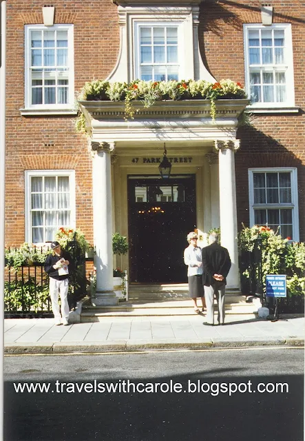 exterior of 47 Park Street hotel in London, England