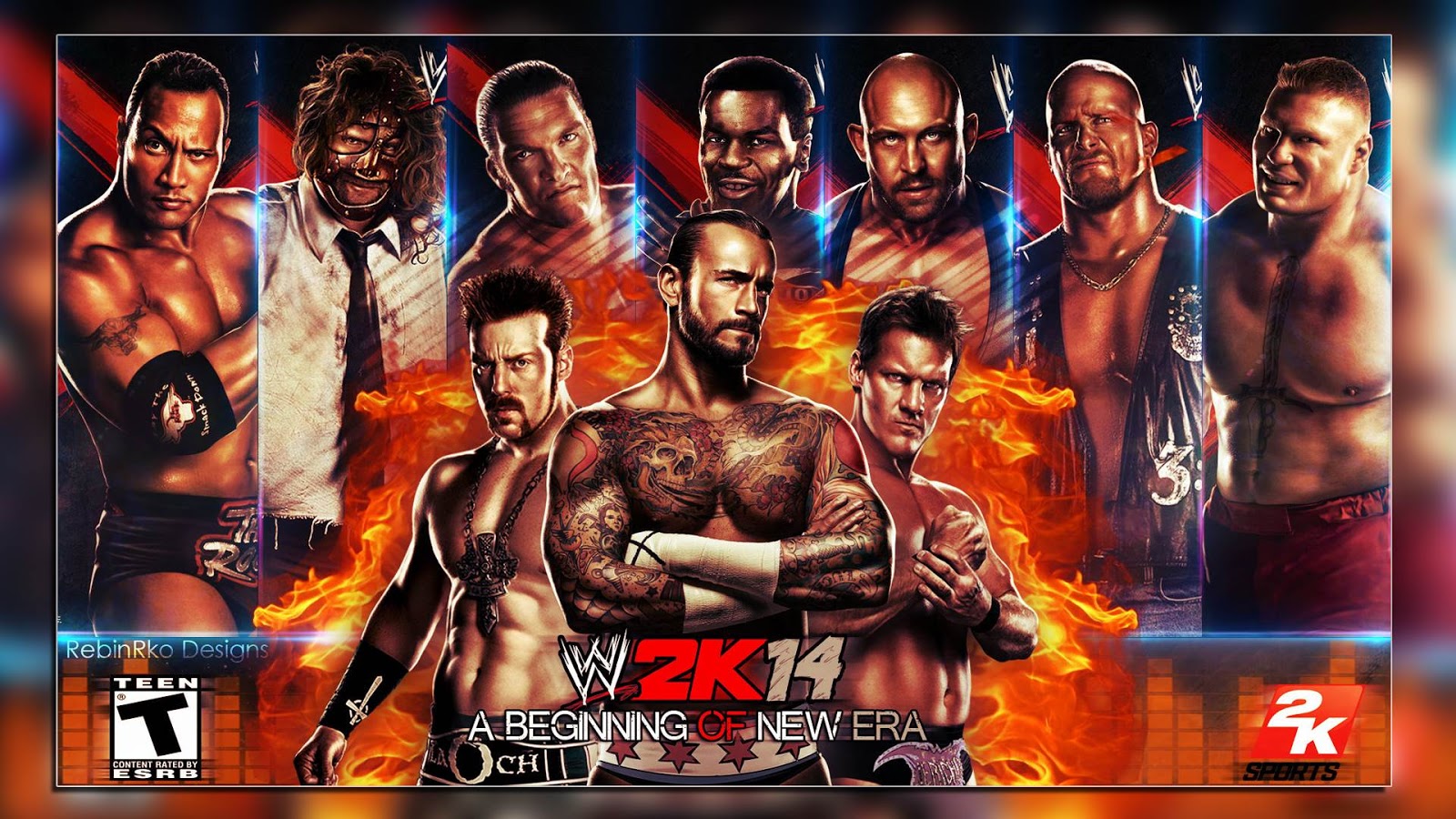 WWE 2K14: Cover, gameplay trailers and roster information