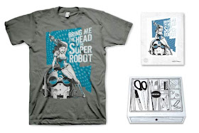 LTD Tee x Jet City Comic Show “Head of the Giant Robot” T-Shirt & Print by Shane White