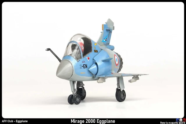 Maquette du Mirage 2000 Eggplane d’Afv Club.