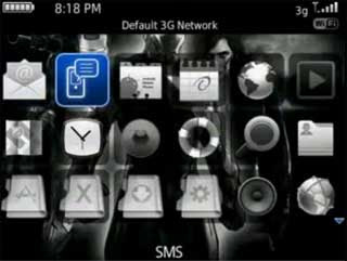 Tema Iron Man untuk all type BlackBerry