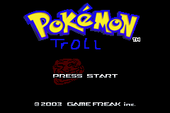 Pokemon Troll Version (GBA)