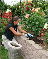 Gardening benefits health and bones. It prevents osteoporosis.