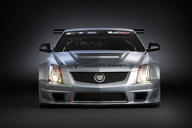 2011 cadillac cts v coupe race car front view 2011 Cadillac CTS V Coupe Race Car