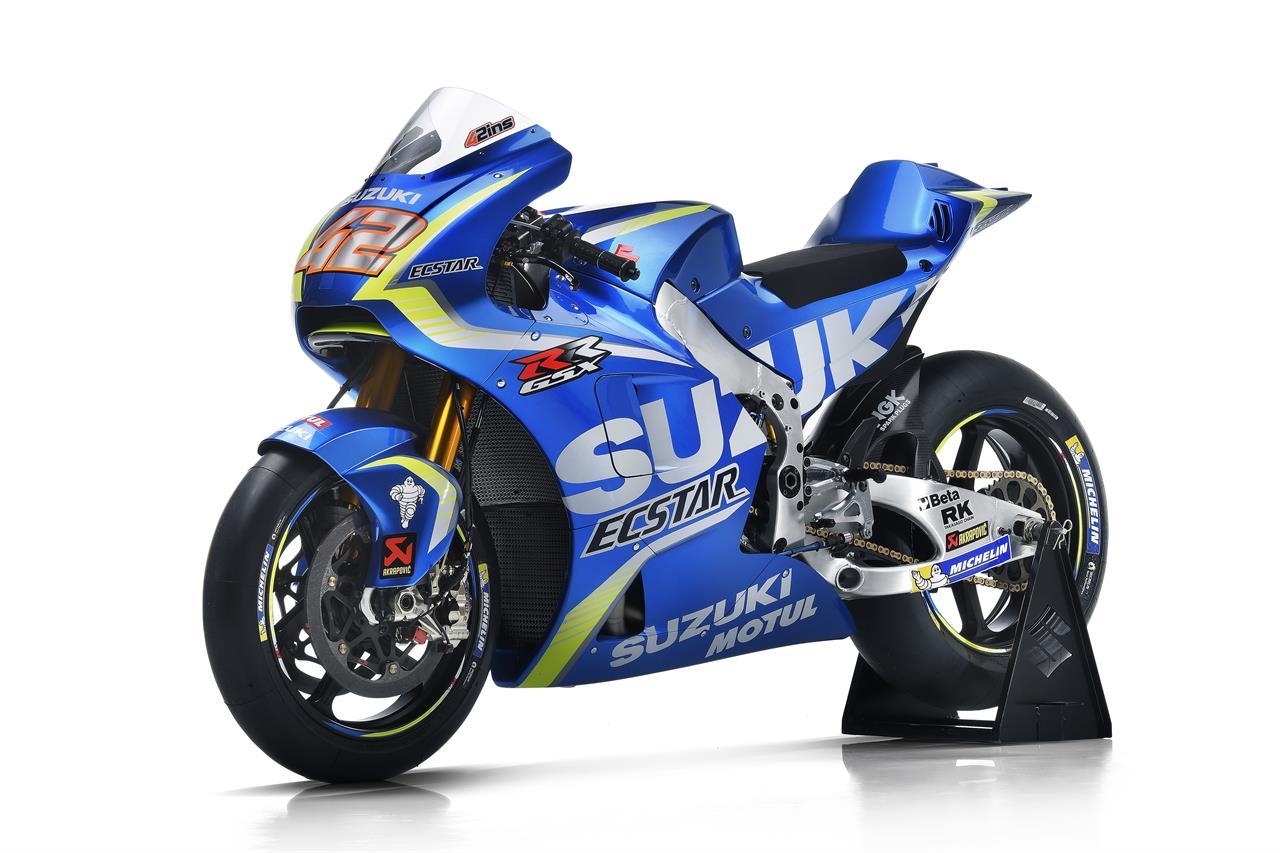 Foto Motor Suzuki GSX RR Motogp 2017 Bersama Iannone Dan Alex Rins