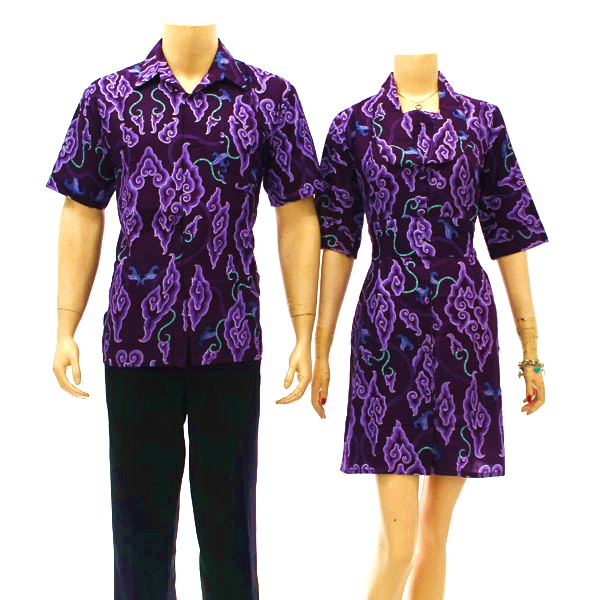 SD2469  Model Baju Sarimbit Batik Modern Terbaru 2013