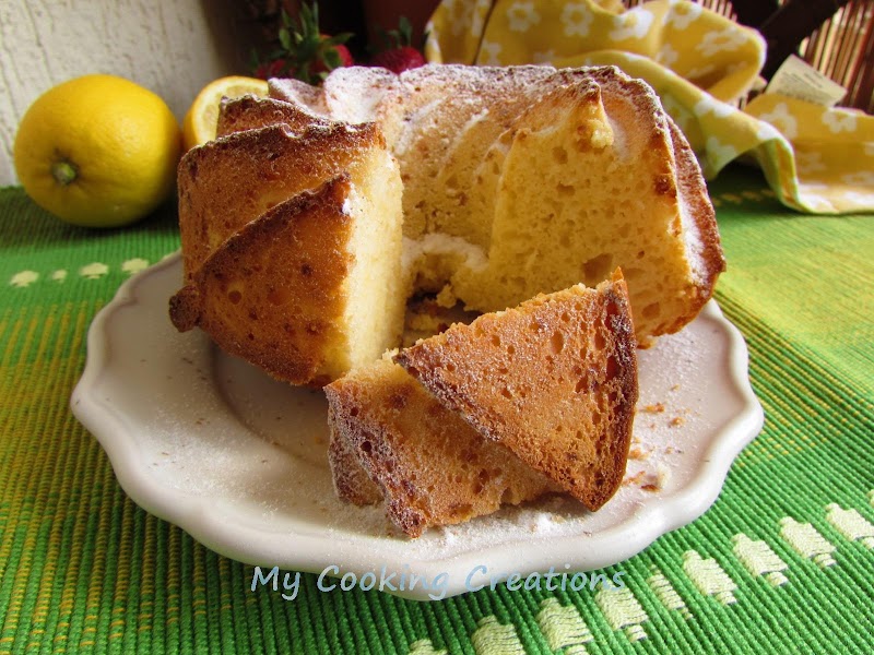 Кекс с рикота и лимон * Ciambella di ricotta e limone soffice