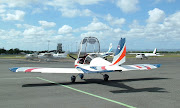 Most of the aircraft depart from and return to Rockhampton Airport during . (image )