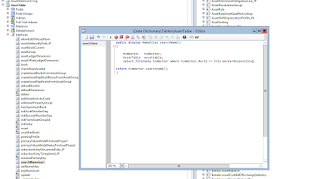 Write a simple Display method in X++ to show the Employee name in the Fixed Asset module. Easy way to create the Display method in x++ in AX