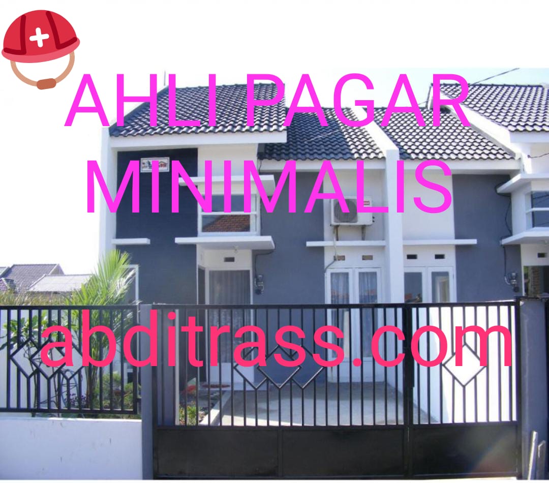 PAGAR MINIMALIS STAINLESS STEEL BOGOR