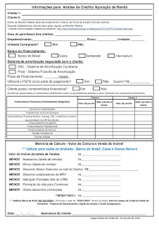 ficha de cadastro hinode