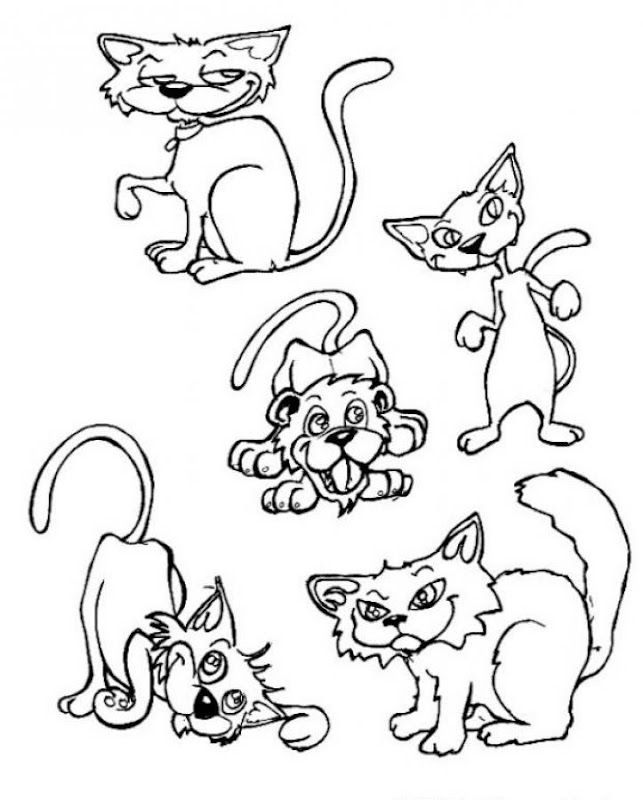 Coloring Pages Of Kittens And Puppies - Best Coloring Pages Collections