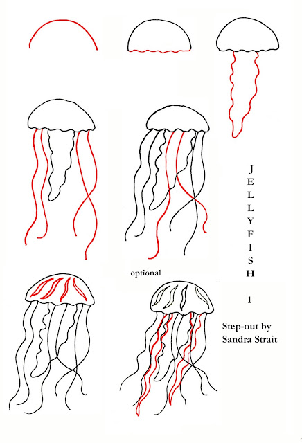 Jellyfish Friday Fun and Easy Landscape Challenge #FunAndEasyLandscape