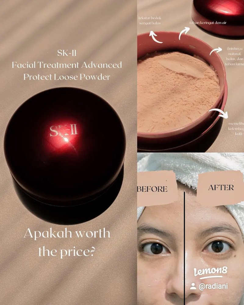 SKII Facial Treatment Advanced Protect Loose Powder]