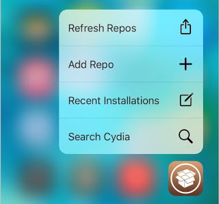 Cara Mengaktifkan dan Menambahkan 3D Touch pada iPhone 5 dengan Cydia RevealMenu