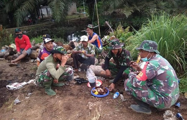 TMMD Ke-111 Kodim 1207/Pontianak Selesai, Momen Kebersamaan Jadi Kenangan Bagi Warga Dusun Maju Jaya