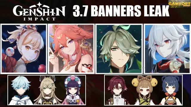 genshin 3.7 banners, genshin 3.7 banner leaks, genshin 3.7 banner 4 star characters, genshin 3.7 banner 4 stars, genshin 3.7 weapon banner, genshin 3.7 leaks