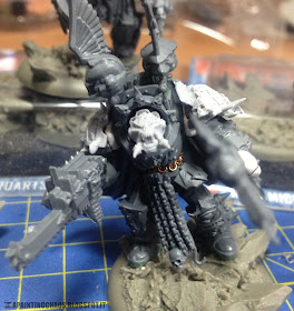 Chaos Lord of Khorne in Terminator armour, Axe of Blind Fury