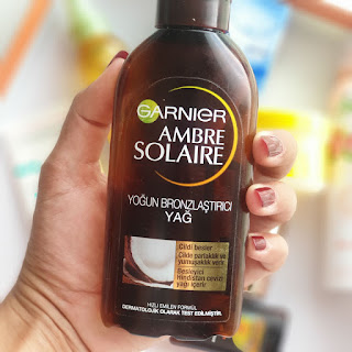 Garnier Ambre Solaire Yoğun Bronzlaştırıcı Yağ blog, bronzlaştırıcı, sağlıklı bronzlaşma