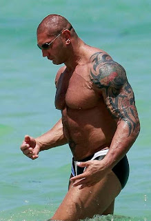 WWE Superstar Dave Batista Tattoos - Celebrity Tattoo Ideas