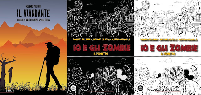 Il viandante (romanzo) + Io e gli Zombie (fumetto, con regular e variant cover)