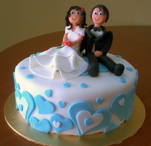 Wedding Anniversary Cake