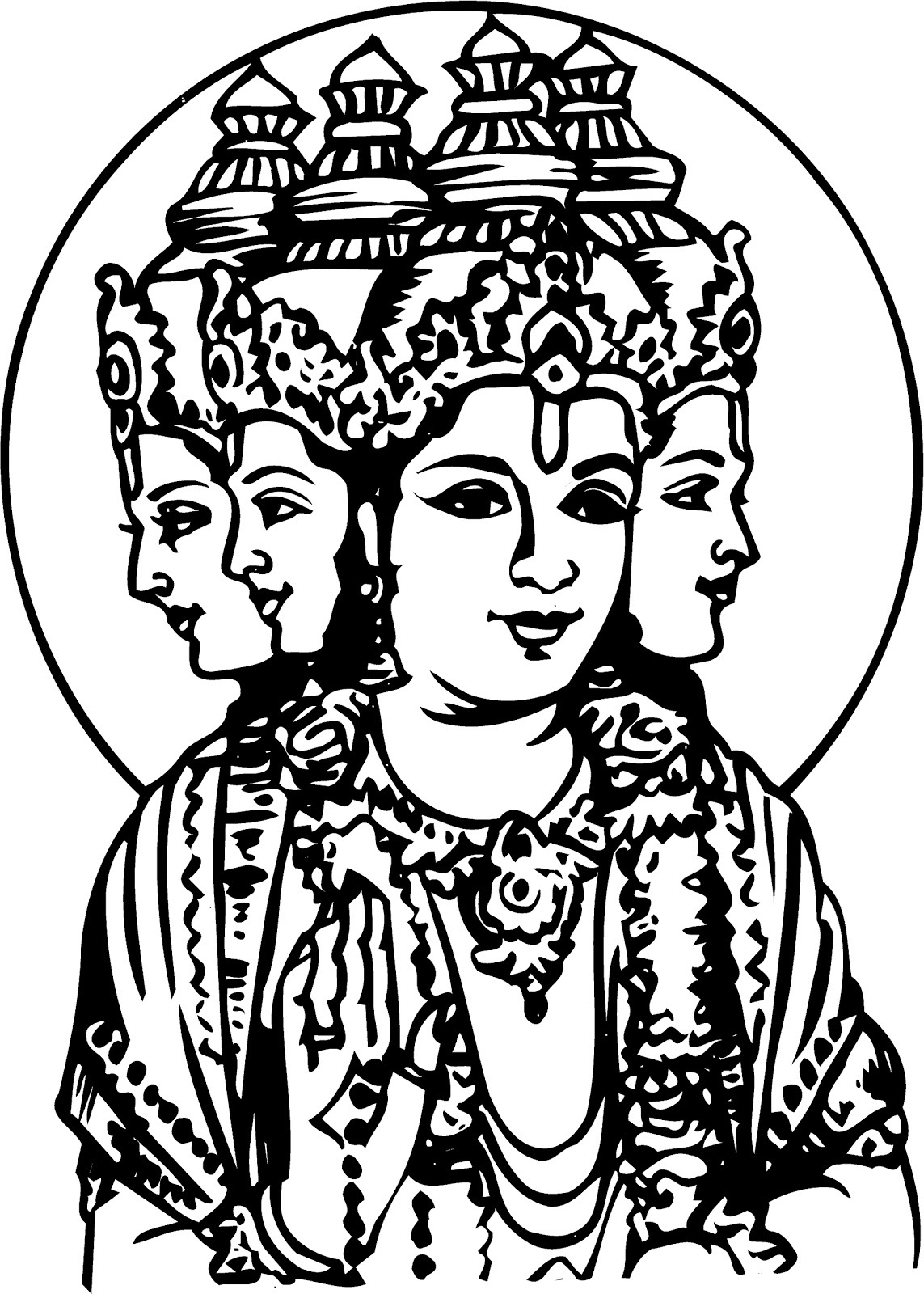 ALL-IN-ONE WALLPAPERS: Pencil Drawings Hindu Gods Wallpapers