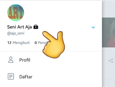 Cara Menghilangkan Tanda ikon Gembok di Akun Twitter