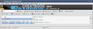 احصل على شفرات الالعاب ببرنامج CheatBook-DataBase 2016