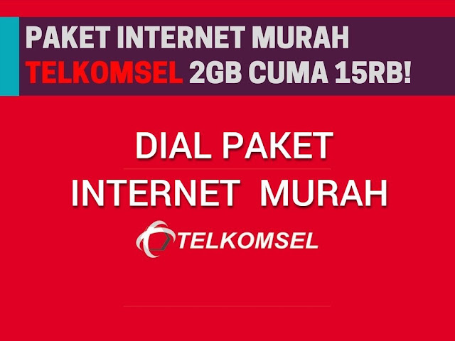 Paket Murah Telkomsel 2GB 15rb 2018 Terbaru