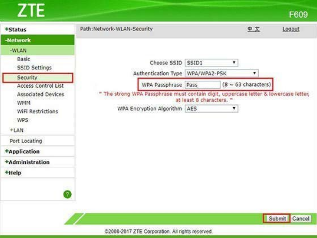 Zte F609 Password Default : Cara Reset Password ZTE F609 ...