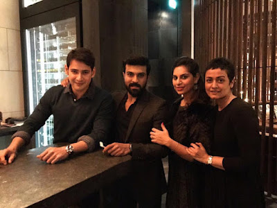 Mahesh Babu christmas treat to Ram charan and upasana