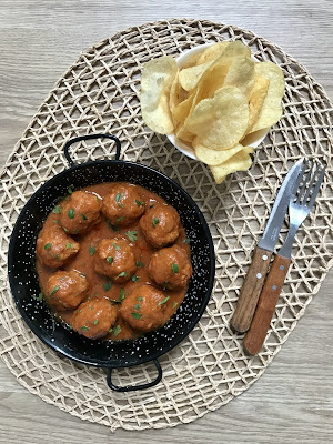 ALBÓNDIGAS EN SALSA DE VERDURAS ¡La RECETA más fácil! CrockPot u OLLA LENTA