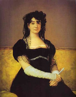 obra de goya_retrato de antonia zárate_oleo tela_1805