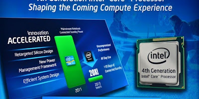 Intel بصدد إطلاق معالجات Haswell في يونيو المقبل 